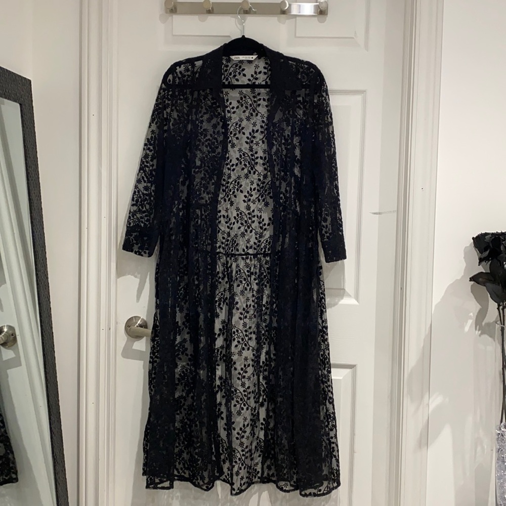 Zara lace cover up